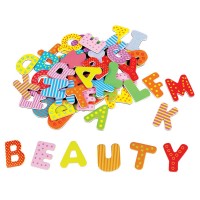 Lelin Toys Magnetic Alphabet Upper Case 