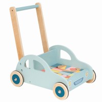 Lelin Toys Wooden Car Rider and Push