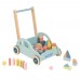 Lelin Toys Wooden Car Rider and Push