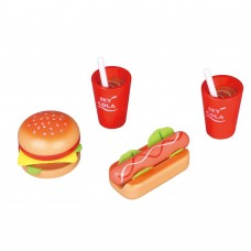 Lelin Toys Hamburger and Hotdog Menu Set
