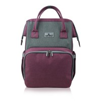 Lorelli Tina Backpack for stroller, pink and grey
