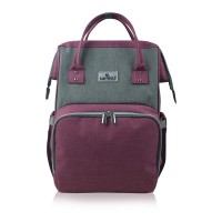Lorelli Tina Backpack for stroller, pink and grey Lorelli Tina Backpack for stroller, pink and grey