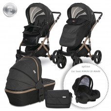 Lorelli Baby stroller Rimini Premuim, black 