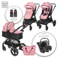 Lorelli Baby stroller 2 in 1 Viola, pink
