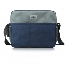 Lorelli Classic Bag, blue and grey