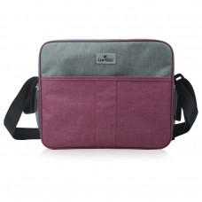 Lorelli Classic Bag, pink and grey