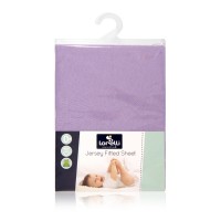 Lorelli Jersy Fitted Sheet 60 x 120cm, purple Lorelli Jersy Fitted Sheet 60 x 120cm, purple
