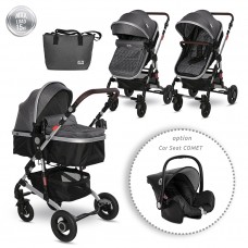 Lorelli Детска количка Alba Premium, тъмносива