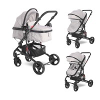 Lorelli Baby stroller Alba Classic, light grey