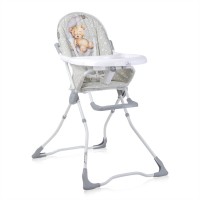 Lorelli Marcel Baby High Chair, Grey Sleeping Bear Lorelli Marcel Baby High Chair, Grey Sleeping Bear