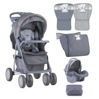 Lorelli Baby stroller Foxy Set Grey 