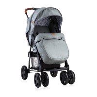 Lorelli Baby stroller Ines with footcover dark grey