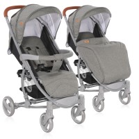 Lorelli Baby stroller S300 with footcover, Grey Lorelli Baby stroller S300 with footcover, Grey