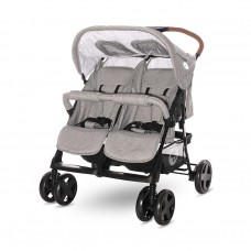 Lorelli Twin stroller Twin, Steel grey