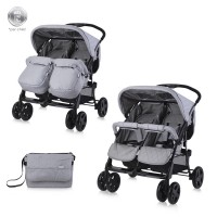 Lorelli Twin stroller Twin, Cool Grey Lorelli Twin stroller Twin, Cool Grey
