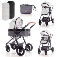 Lorelli Baby stroller Alexa, light grey