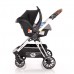 Lorelli Baby stroller Angel 3 in 1 grey