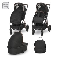 Lorelli Baby stroller Aria 2 in 1, black