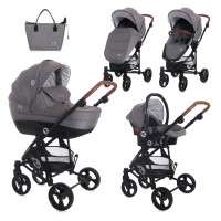 Lorelli Baby stroller Crysta cool grey