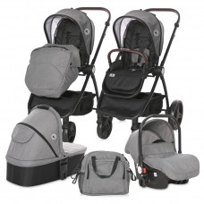 Lorelli Baby stroller Infinity 3 in 1 grey