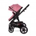 Lorelli Бебешка комбинирана количка Lora Set pink