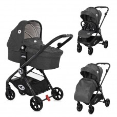 Lorelli Baby stroller Patrizia, dark grey