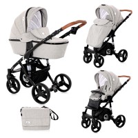 Lorelli Baby stroller Rimini, Steel grey