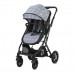 Lorelli Baby stroller Sena Set, grey squared
