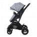 Lorelli Baby stroller Sena Set, grey squared