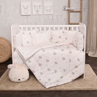 Lorelli 5-elements Bedding Set, Aeroplane Lorelli 5-elements Bedding Set, Aeroplane