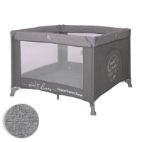 Lorelli Square baby playpen Happy Game Zone grey star