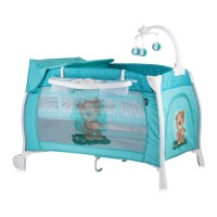 Lorelli Бебешка кошара на две нива iLounge Rocker зелена