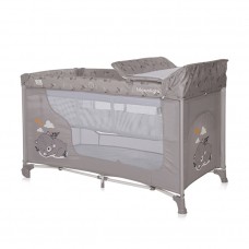 Lorelli Бебешка кошара Moonlight на 2 нива, бежова