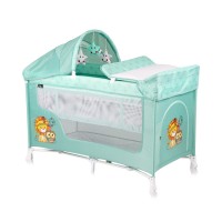 Lorelli San Remo Baby Travel Cot Green Indians