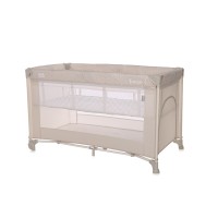 Lorelli Torino 2 Layers Baby Travel Cot, beige