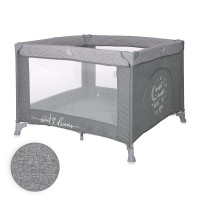 Lorelli Square baby playpen Sunny Playground, cool grey star