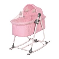 Lorelli Alicante Baby Swing-Crib, pink