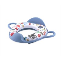 Lorelli Мека седалка за тоалетна с облегалка, синя Lorelli Мека седалка за тоалетна с облегалка, синя