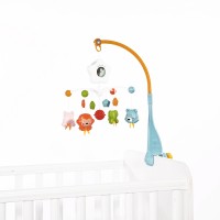 Lorelli Baby Musical Mobile Happy animals, blue