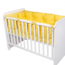Lorelli Обиколник Uni за бебешко легло 60/120 жълт