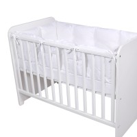Lorelli Обиколник Uni за бебешко легло 60/120 бял Lorelli Обиколник Uni за бебешко легло 60/120 бял
