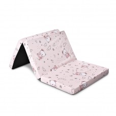 Lorelli Foldable Mattress pink Bears