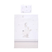 Lorelli 3-elements Cosy Bedding Set Little Rabbits Lorelli 3-elements Cosy Bedding Set Little Rabbits
