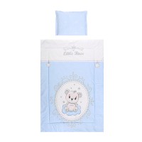 Lorelli 3-elements Cosy Bedding Set Bear blue