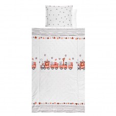 Lorelli Детски спален комплект от 4 части, Влакче