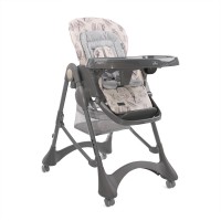 Lorelli High Chair Bellissimo, grey parrots Lorelli High Chair Bellissimo, grey parrots