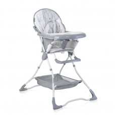 Lorelli Bonbon Baby High Chair, Cloud Grey Elephant