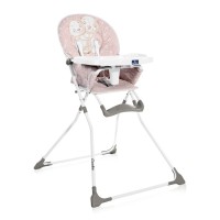 Lorelli Cookie Baby High Chair, pink hug
