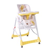 Lorelli Бебешко столче за хранене Gusto yellow Giraffe