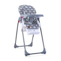 Lorelli Oliver Baby High Chair grey clouds